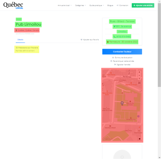 Karine Pub Limoilou (fermé) +7 -2