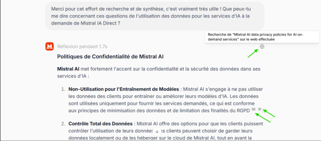 Le Chat exemple de recherche