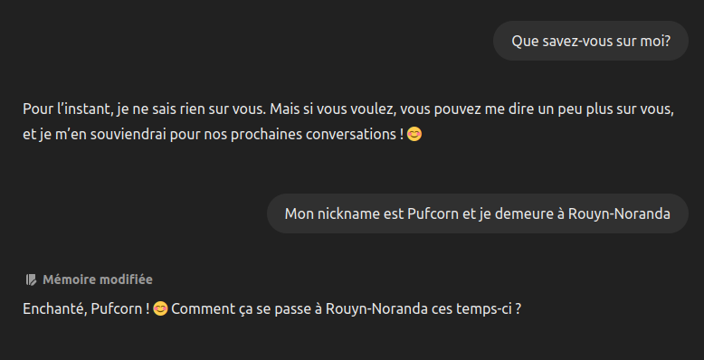 Que savez-vous de moi