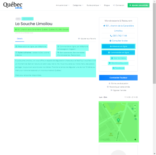 Karine La Souche Limoilou +8 -2 CORR 2R 10A